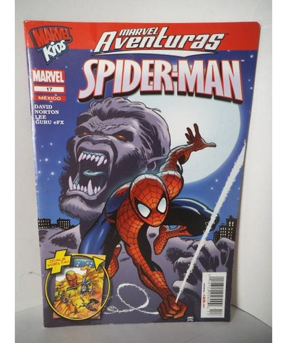Marvel Aventuras 17 Spiderman Flip Book Avengers Televisa