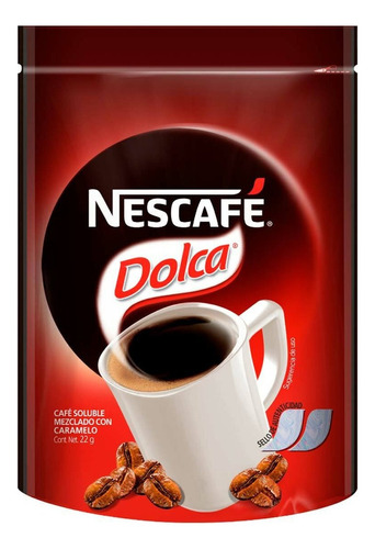 Café Instantáneo Clásico Nescafé Dolca Bolsa 22 g