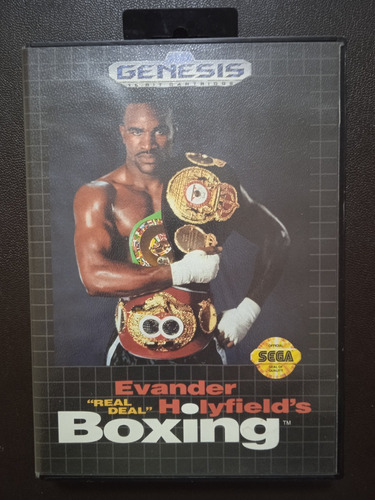 Evander Holyfield Boxing En Caja Y Con Manual - Sega Genesis