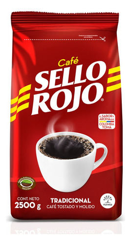Café Sello Rojo Fuerte 2500 Gr