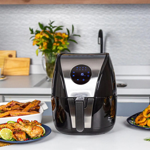 Fritadeira Air Fryer Britania Digital Inox 5l Bfr41pi 127v