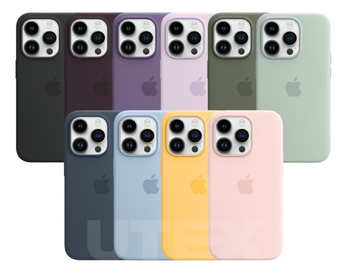 Funda Protector Silicona iPhone 14 Pro Max Magsafe - Utexuy