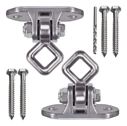 Ioh - Juego De 2 Perchas De Acero Inoxidable 304 Resistentes
