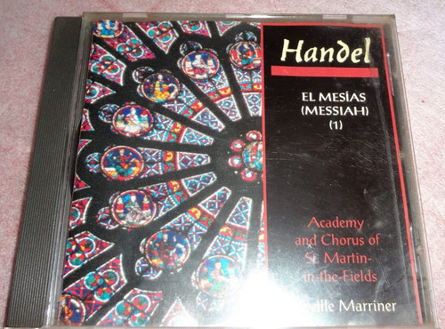 Handel - El Mesías - Cd Original Más Revista 