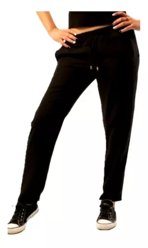 sección Enriquecimiento apretón Pantalon Negro Raya Blanca Roja Pantalones Palazzo Mujer | MercadoLibre 📦