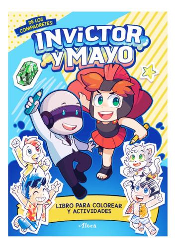 Invictor Y Mayo Libro Para Colorear Y De Actividades / Nuevo