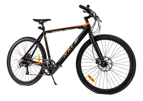 Bicicleta Ruta R27.5 Electrica R1 Aluminio Naranja Ntx