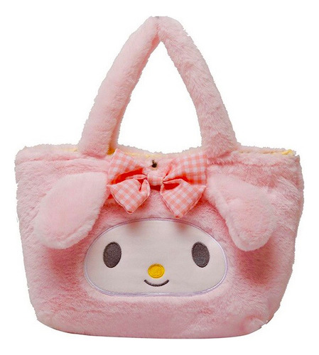 Mini Bolso Kuromi Melody Cinnamoroll Pequeño Felpa Kawaii 