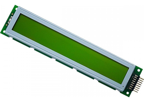 Display Lcd Ac202byi 20x2 Bignumber Fundo Back Verde