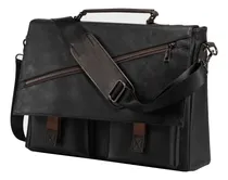 Comprar Bolso Bandolera Cuero Para Hombre 15.6 17.3  Vintage Laptop