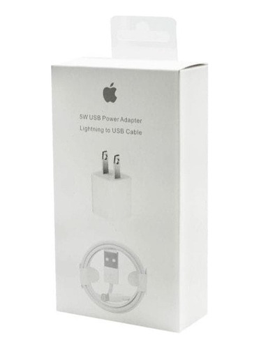 Cargador Para iPhone Carga Rápida Entrada Lighting Cable 1m