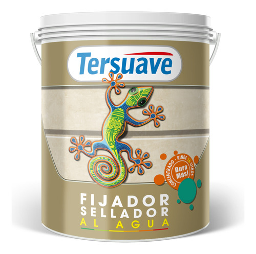 Fijador Sellador Concentrado Al Agua Tersuave Incoloro 1 Lt