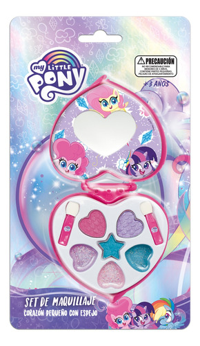 Set De Maquillaje Corazon Con Espejo My Little Pony Hasbro