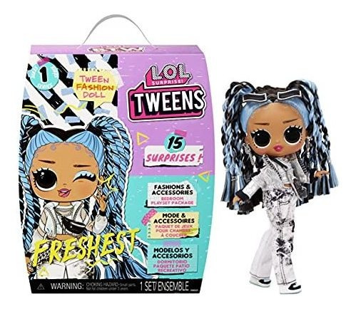 Lol Tweens Muñeca De Moda Con 15 Sorpresas, Pelo N1b7w