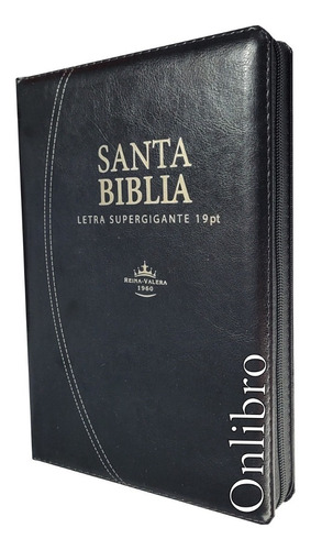 Biblia Letra Super Gigante Funda Índice Reina Valera 1960 Lj