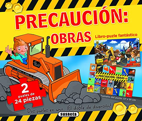 Precaucion: Obras -libro-puzle Fantastico-