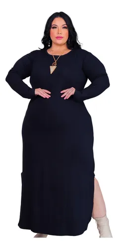 Vestido sales longo gg