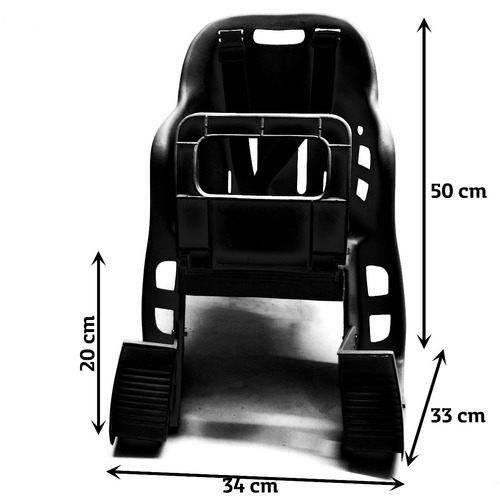 Sillita Butaca Trasera De Niños Para Bicicletas