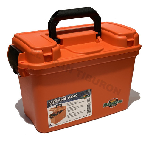 Caja Flambeau Estanca Seca Con Bandeja Naranja 1409