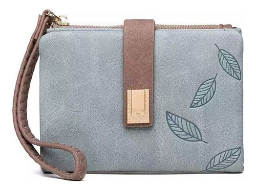 Cartera Grande For Mujer, Monedero Grande De Piel Sintética