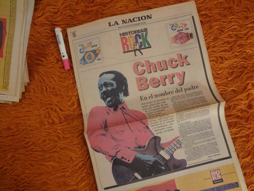 Suplemento La Nacion Rock 1993 Chuck Berry Los Brujos