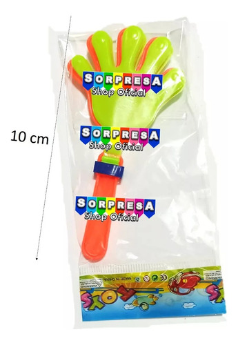 80 Mini Manita Aplaudidora Fiesta Cumple Juguete Piñata Bolo