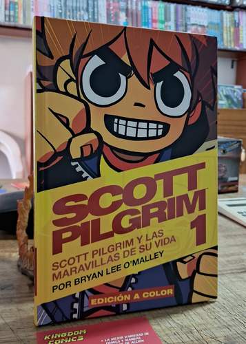 Scott Pilgrim. Volumen 1 Al 6. Edicion A Color. En Tapa Dura. En Español. Historia Completa.