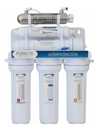 Purificador De Agua Sistema 6 Etapas Ultrafiltracion Con Uv