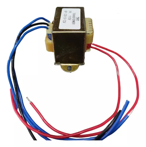 Transformador 12v 0 12v Con Tap Central 1 Amperio