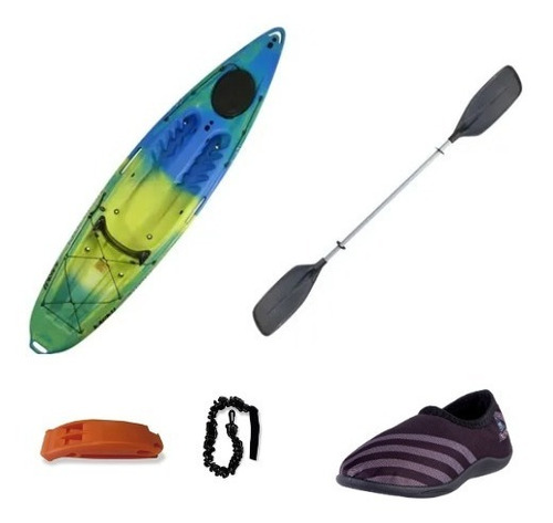 Kayak Atlantikayaks Karku Para 1 Persona Incluye Remo