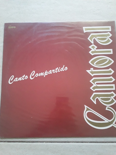 Cantoral - Canto Compartido Mamancy - Lp Vinilo / Kktus