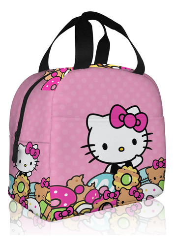 Ehsdde Lonchera Reutilizable Dibujo Animado Para Niña Color
