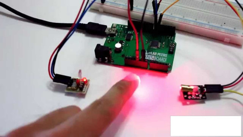 . 10 Piezas De Sensor Láser Módulo Ky-008 Arduino Raspberry