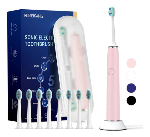 Fumeikang Cepillos De Dientes Electricos Sonic Con 8 Cabezal