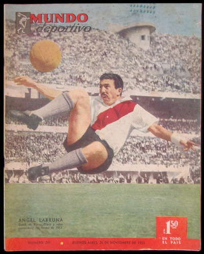 Revista Mundo Deportivo. A. Labruna River. Nº 241. 39296