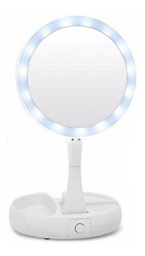 Espejo articulado portátil con LED - My Fold Away Mirror