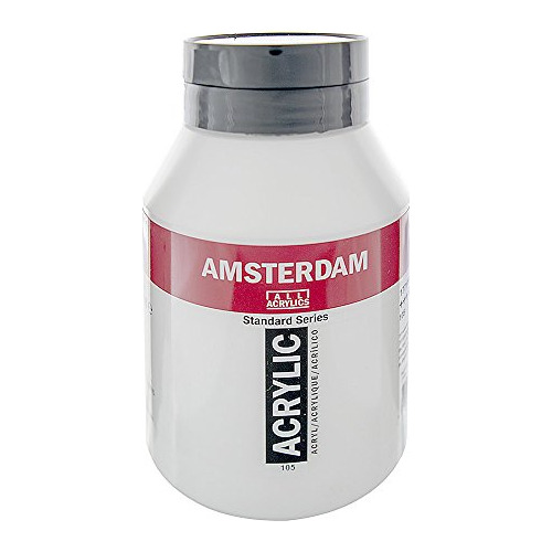 Rt17711052 Color Acrílico Amsterdam 1000ml Blanco Tita...
