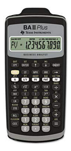 Calculadora Básica Texas Instruments Baiiplus Financial Calc