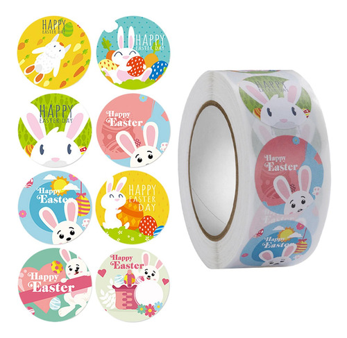 Pegatinas De Pascua, Etiquetas De Regalo, Sellado Estilo D