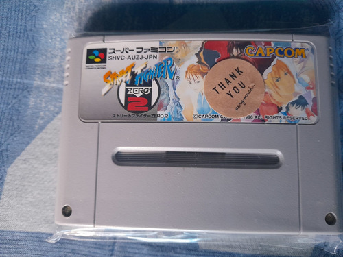 Juego Street Figther Zero 2 Super Nintendo (jap) (orig)