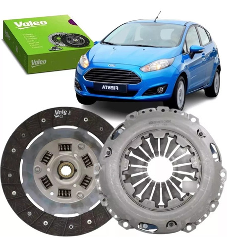 Kit Embreagem Ford Ka 1.5 Sigma 2014 A 2018 Original Valeo