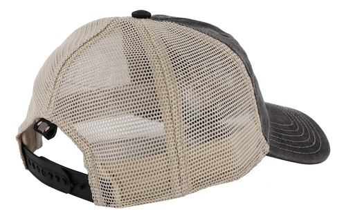 Gorra Trucker Jeep Garment Washed - Negro