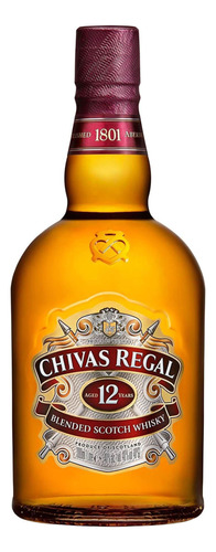 Whisky Chivas Regal Blended 12 Reino Unido 1 L