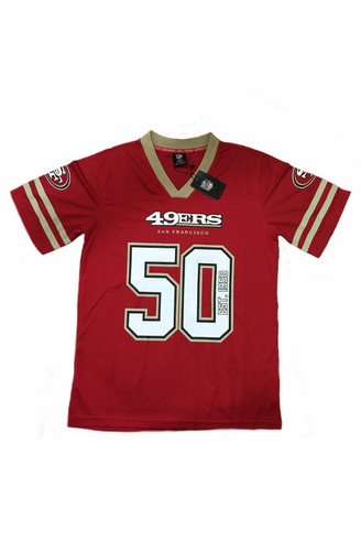 Nfl Jersey 49ers San Francisco Adulto Oficial