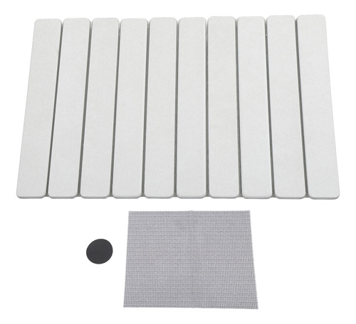 Alfombrilla De Ducha Diatomaceous Earth, Plegable Para Baño