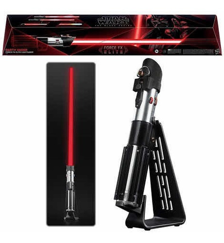 Darth Vader Force Fx Elite Lightsaber Black Series Sable