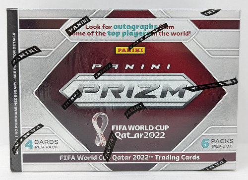 Caja Bláster De Fútbol Panini Prizm De La Copa Mundial De La