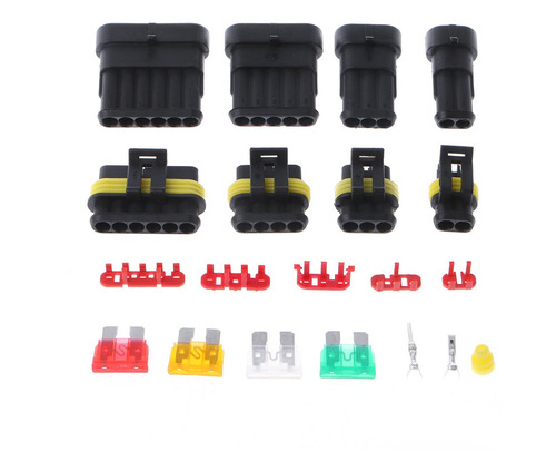 Conectores Elétricos Superseal Amp/tyco À Prova D'água 12v