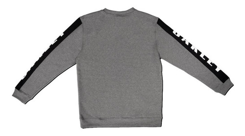 Imagem 1 de 5 de Moletom Masculino Oakley Sport Crew Cinza