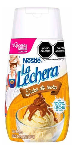 La Lechera Dulce De Leche Sirve Fácil 325gr - 6 Pzs